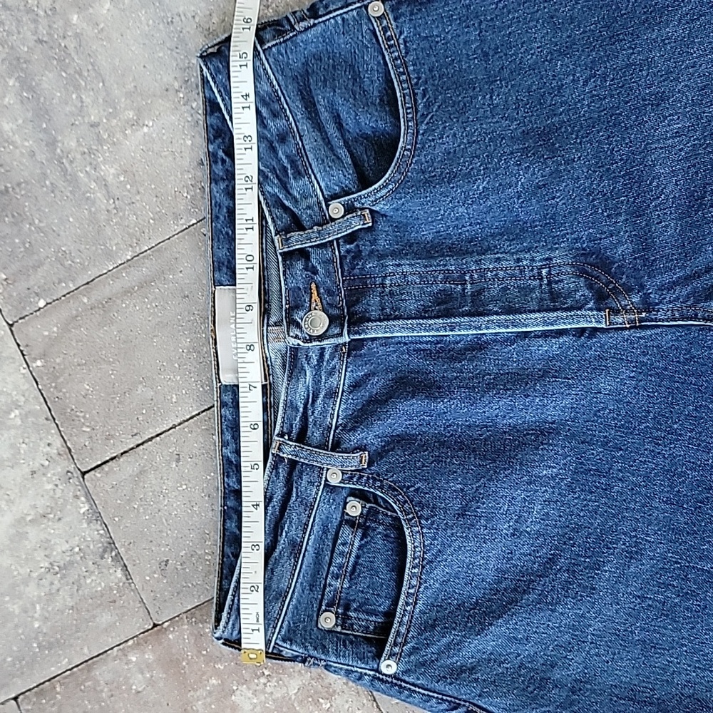 Everlane The Curvy 90s Cheeky Straight Rigid Crop Jean Sz 29 Button Fly - Picture 8 of 11